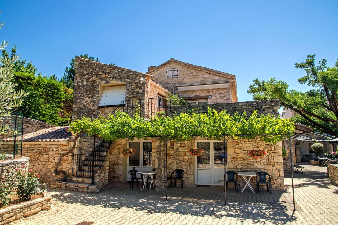 Logis Hotel Restaurant L'Escarbille Saint-Martin-d'Ardeche Exterior photo